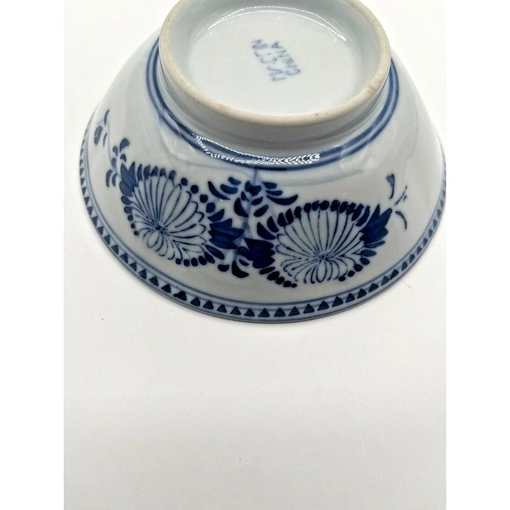 Chinese Jingdezhen Porcelain Blue and White rice‎ bowl 2